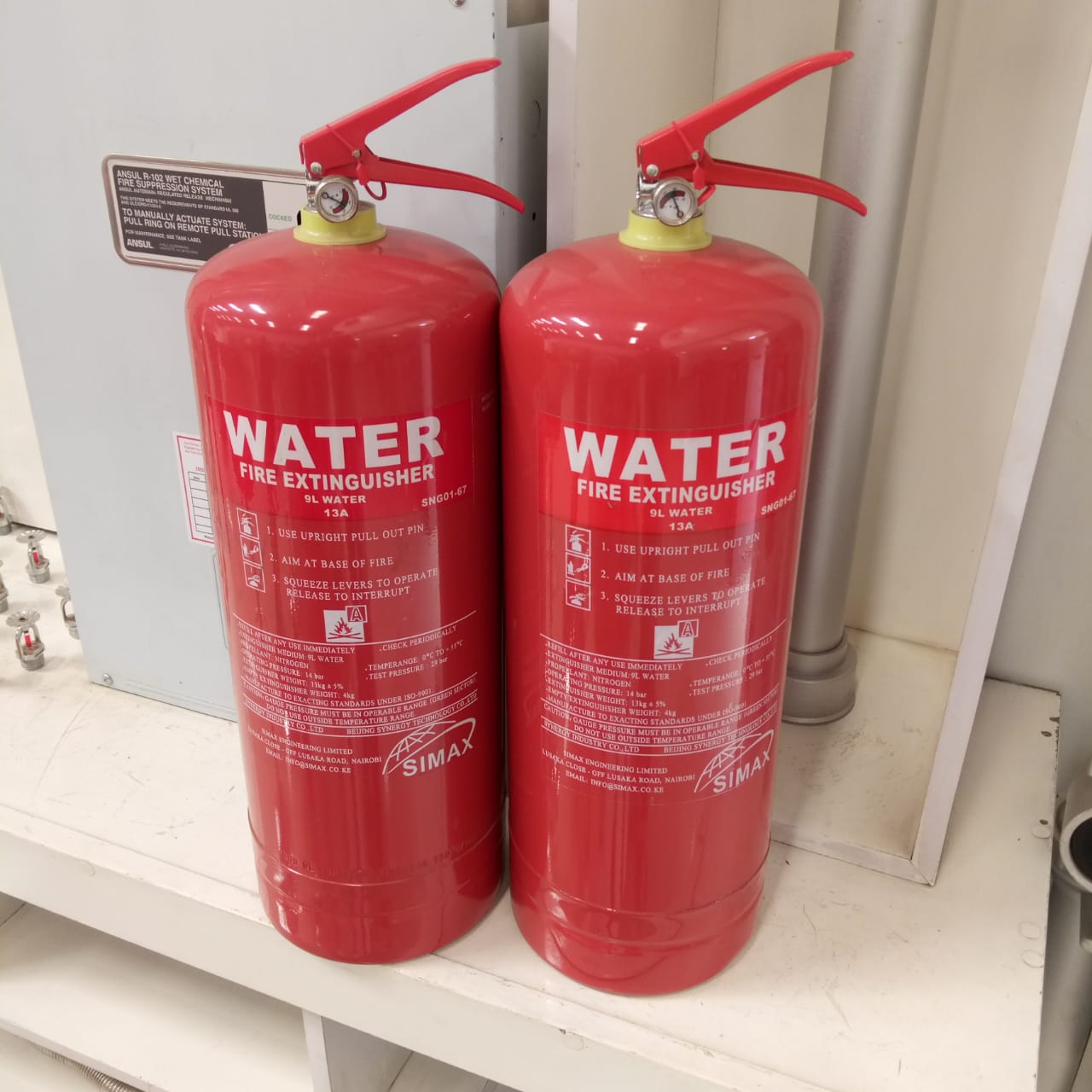 9L WATER FIRE EXTINGUISHER