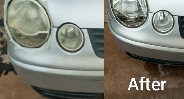 Headlight Cleaning and Restoration