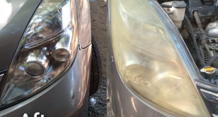 Headlight Cleaning and Restoration