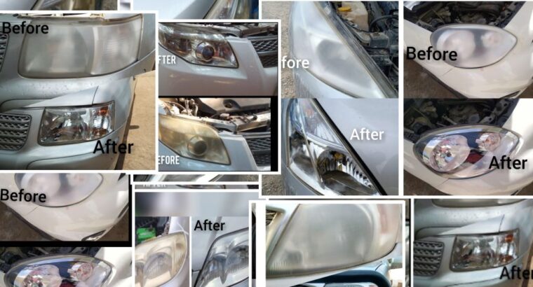 Headlight Cleaning and Restoration