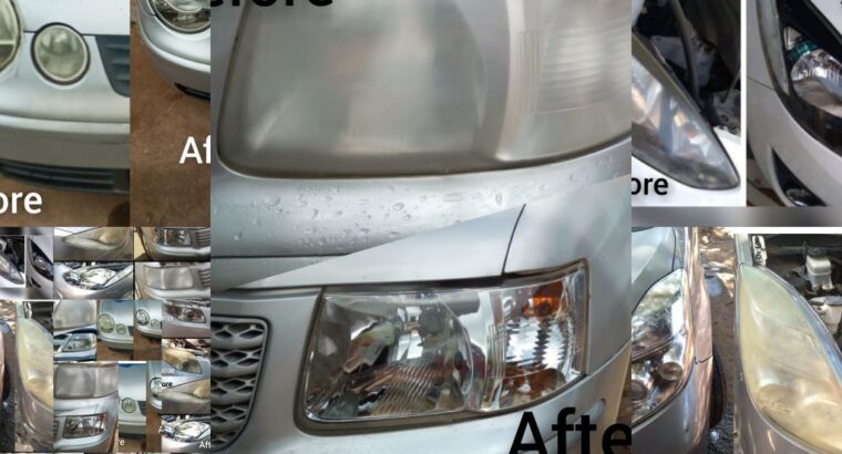 Headlight Cleaning and Restoration